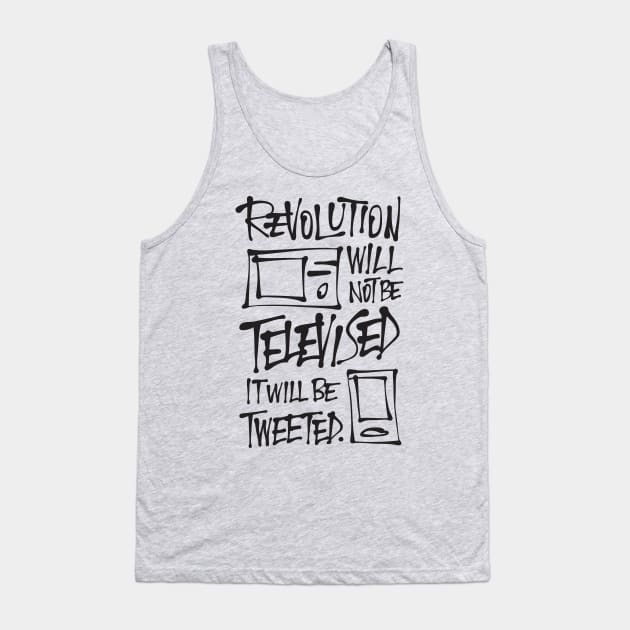 The revolution will not be televised Tank Top by souloff